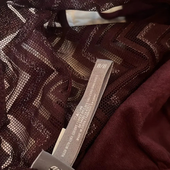aerie maroon bralette medium new - Picture 4 of 4